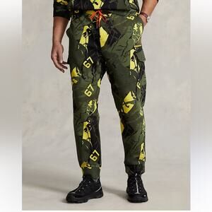 Ralph Lauren Polo Logo Polo Pony Camo Jogger Pant NWT $168 Size L